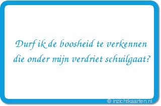 Durf ik de boosheid te verkennen die onder mijn verdriet schuilgaat?